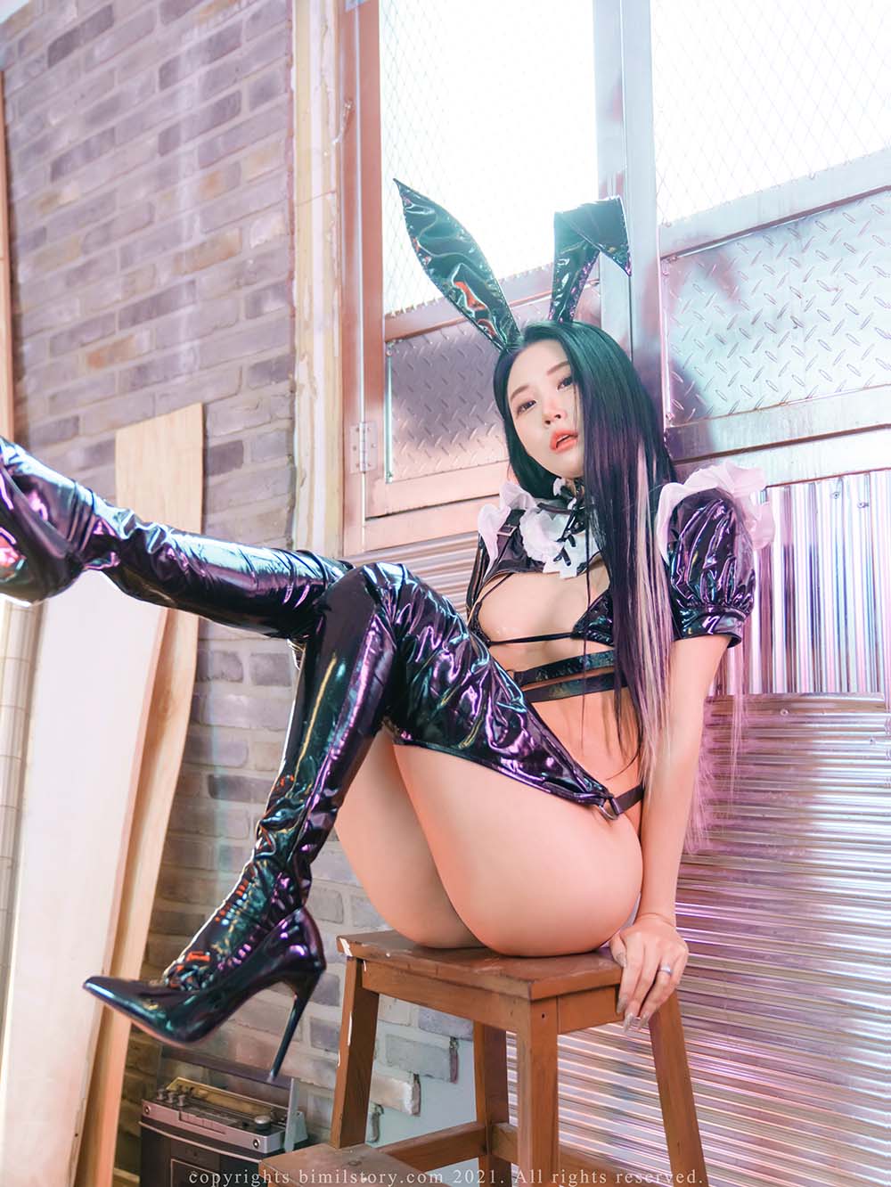 [Bimilstory]Bomi – Sexy bunny girl maid Bimilstory-第1张