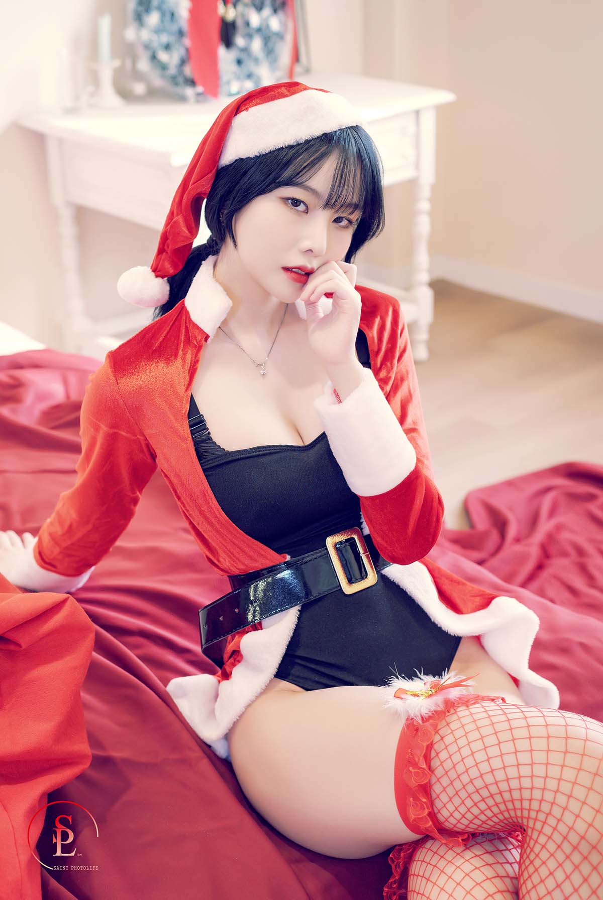 [saintphotolife]Yuna – Vol.24 Merry Yuna’s Xmas SaintPhotoLife-第1张