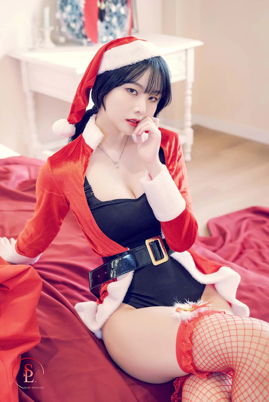 [saintphotolife]Yuna – Vol.24 Merry Yuna’s Xmas SaintPhotoLife-第1张