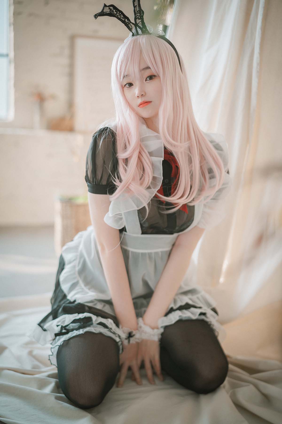 [DJAWA]BamBi – Sheer Bunny Maid DJAWA-第1张