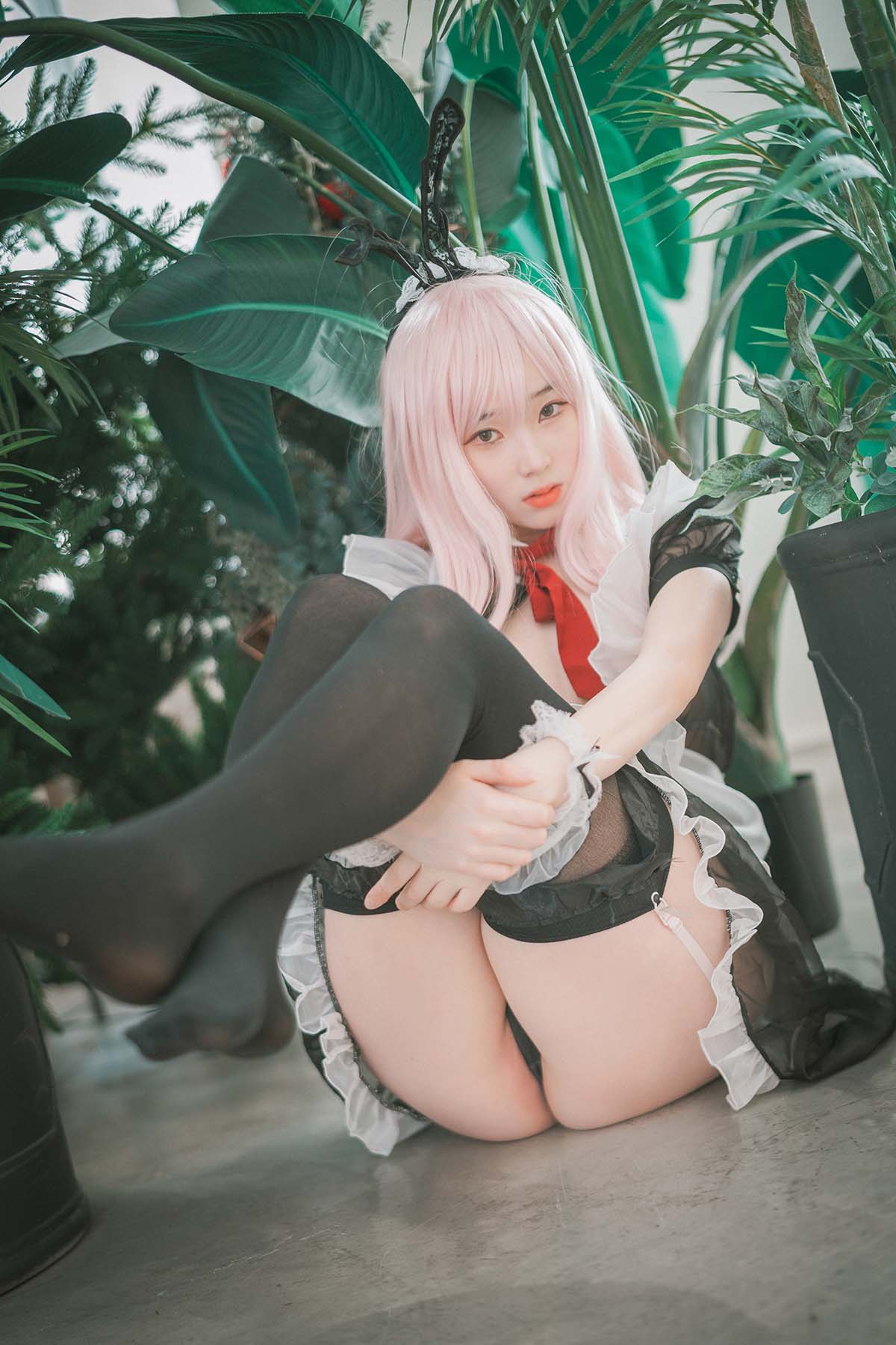 [DJAWA]BamBi – Sheer Bunny Maid DJAWA-第2张