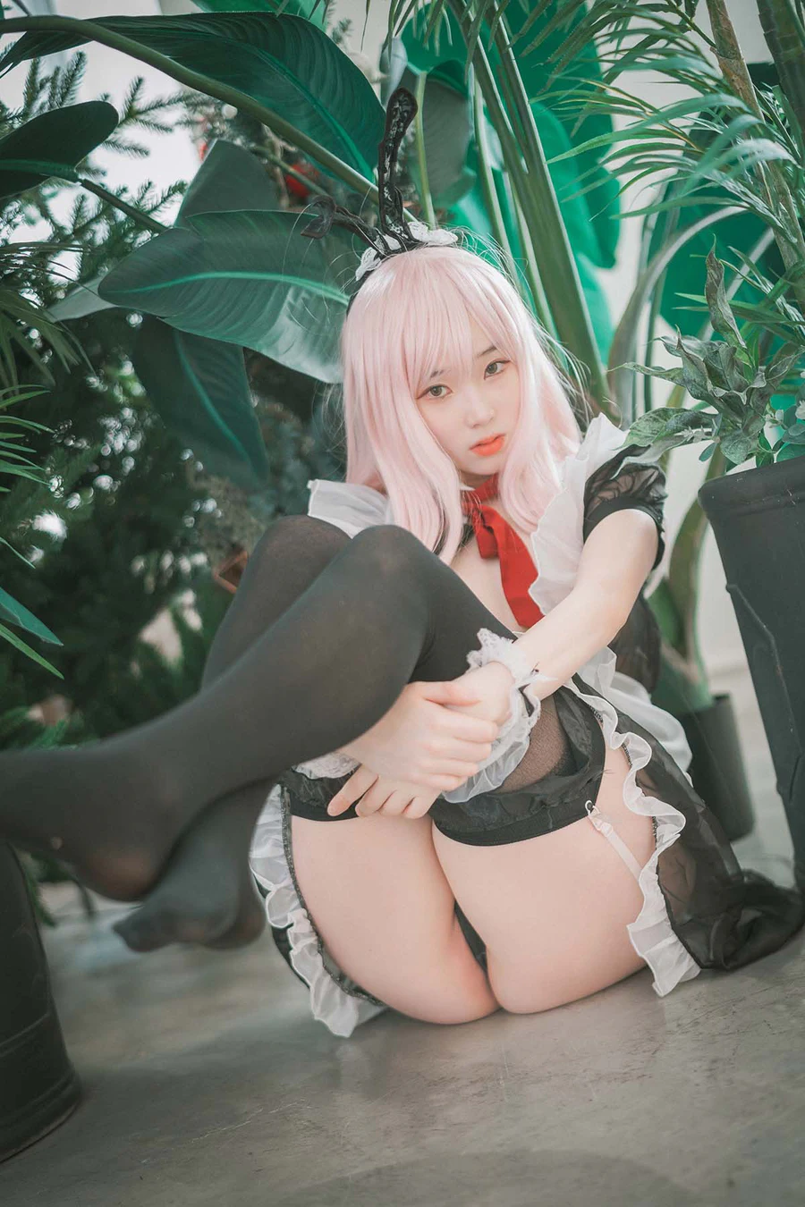 [DJAWA]BamBi – Sheer Bunny Maid DJAWA-第2张