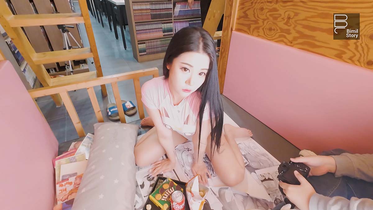 [Bimilstory]Bomi – Vol.38 Part-timer girl at a comic book cafe #HD.02 Bimilstory-第3张