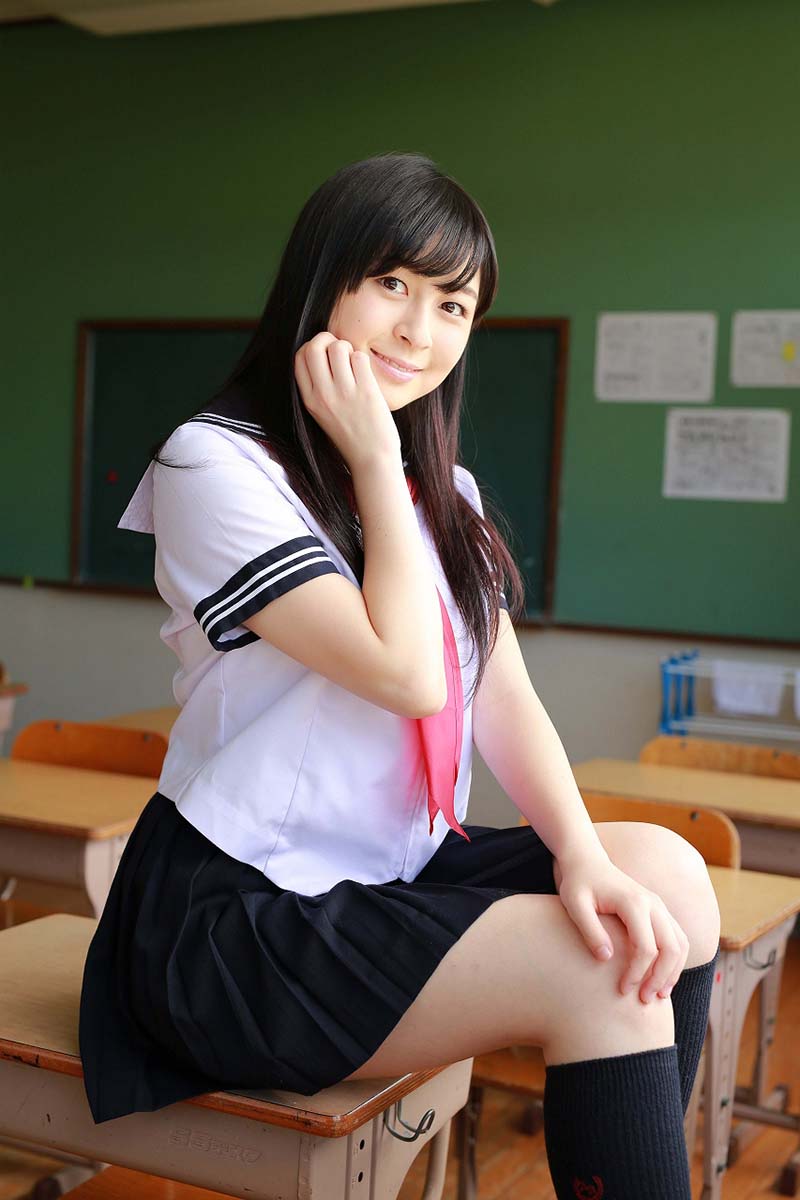 [@Crepe]NO.0041 2016.03.26 Risa Kobuna 小鮒莉紗 制服 @Crepe-第1张