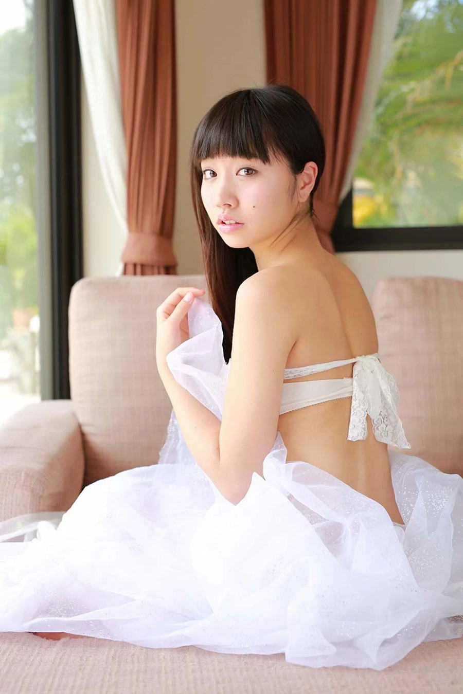 [@Crepe]NO.0079 2016.05.29 Miku Takaoka 高岡未來 オーガンジー @Crepe-第1张
