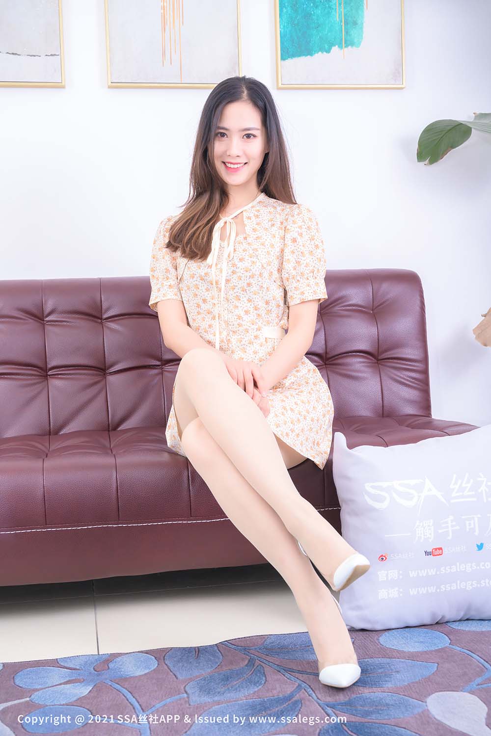 [SSA丝社]超清写真 NO.782 模特小鹿的肉色丝袜美腿（上） SSA丝社超清-第1张