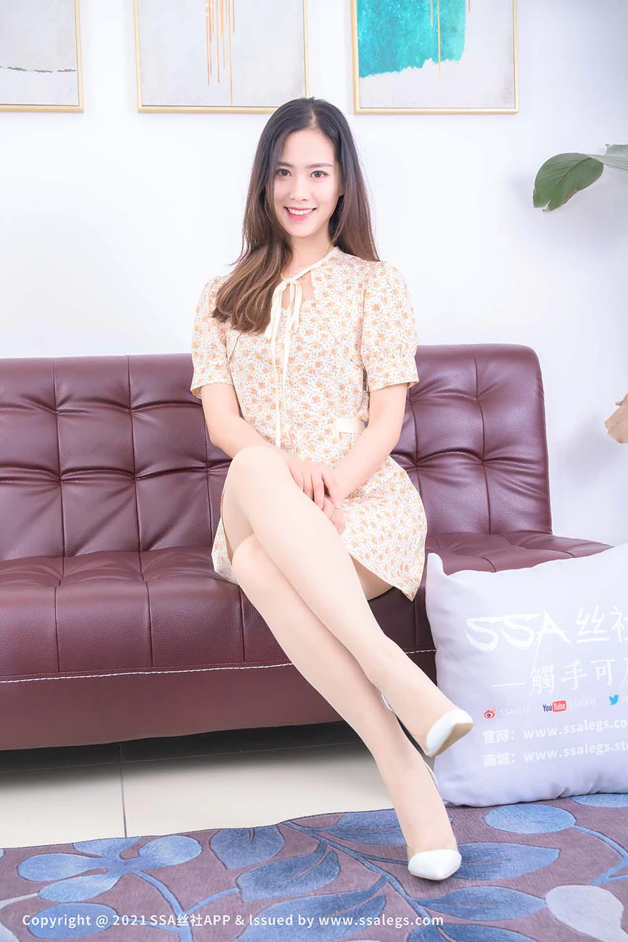 [SSA丝社]超清写真 NO.782 模特小鹿的肉色丝袜美腿（上） SSA丝社超清-第1张