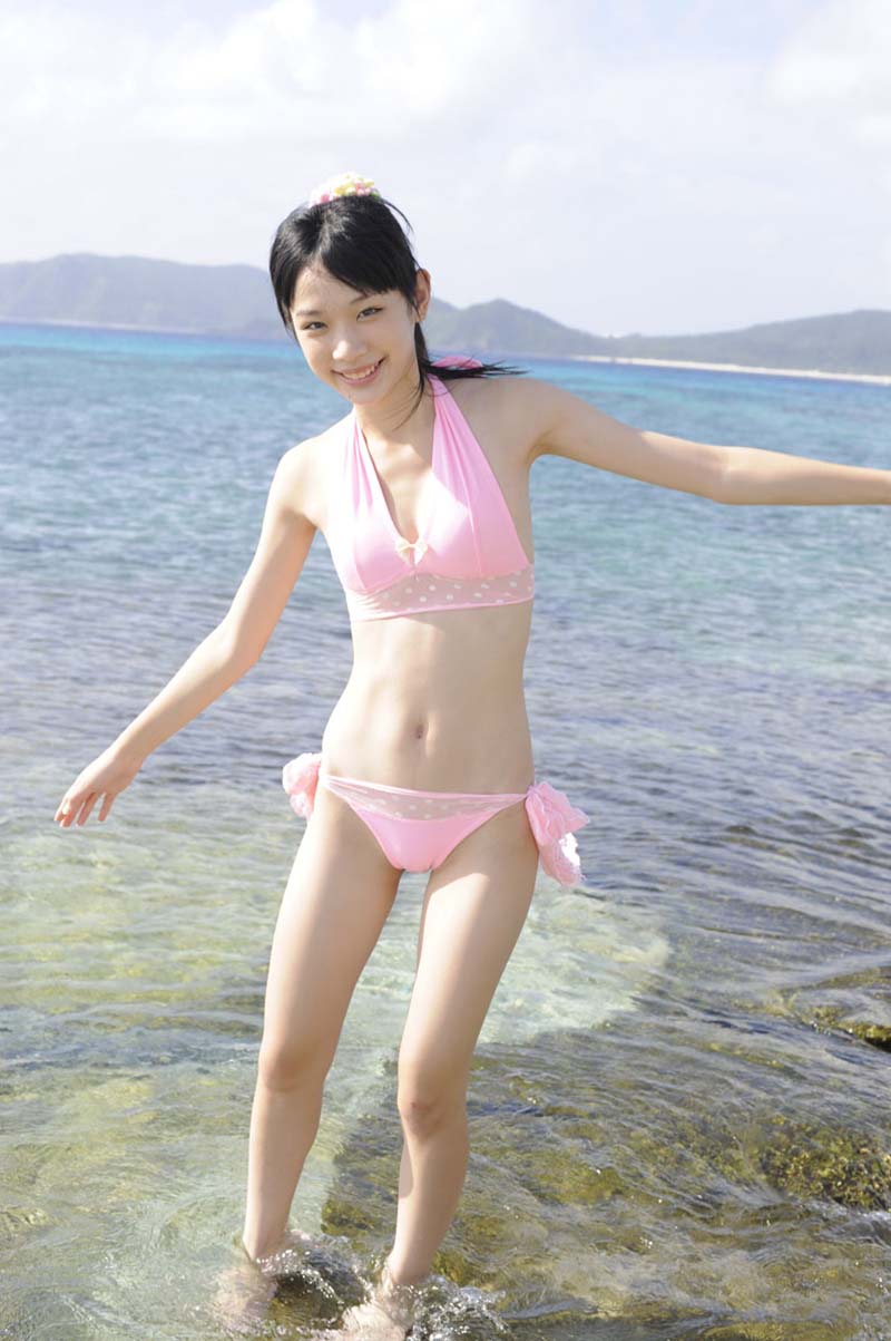 [@Crepe]NO.0183 2016.09.13 Miyu Suenaga 末永みゆ ピンクヒラヒラ水着 @Crepe-第1张