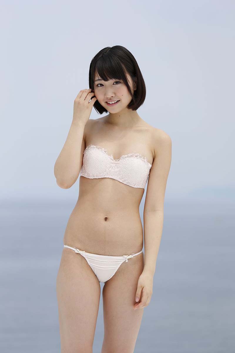 [@Crepe]NO.0292 2017.02.22 Miku Takaoka 高岡未來 白水着 – White swimsuit @Crepe-第1张