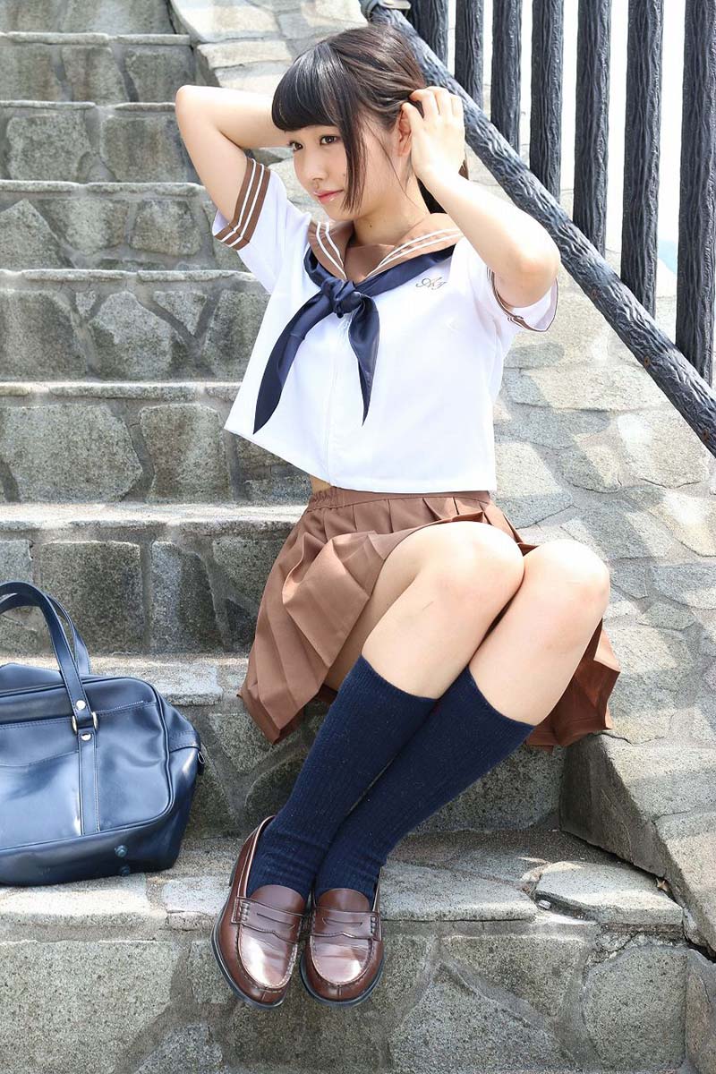 [@Crepe]NO.0314 2017.04.30 Miku Takaoka 高岡未來 Uniform Making @Crepe-第1张