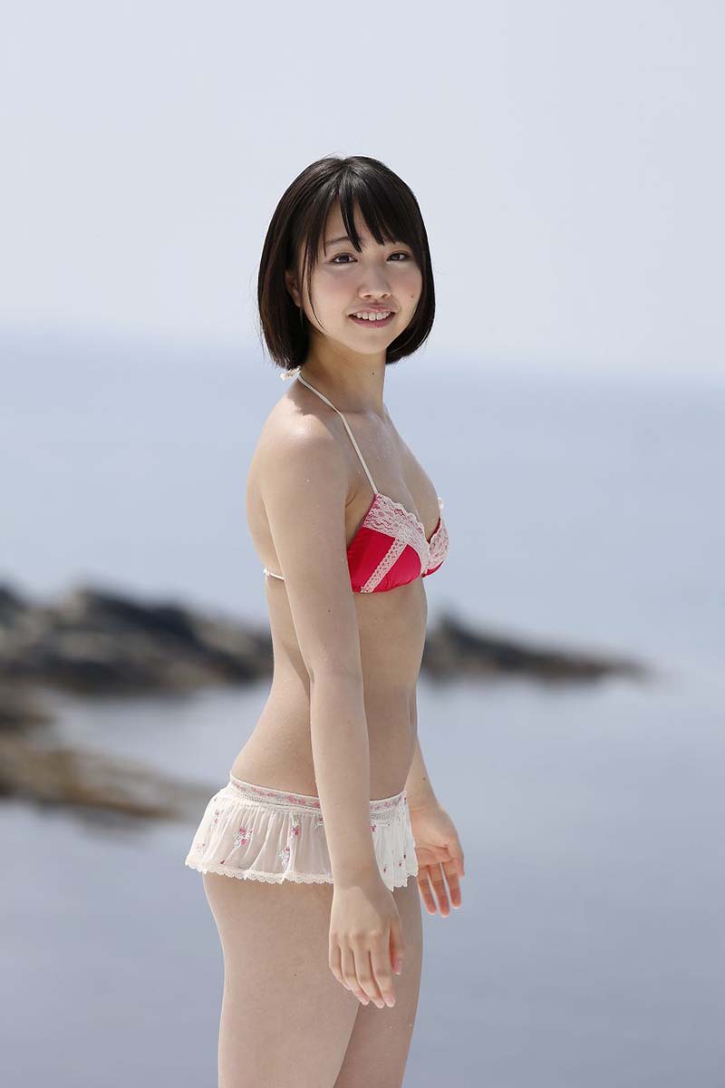 [@Crepe]NO.0306 2017.04.15 Miku Takaoka 高岡未來 Red Swimsuit @Crepe-第1张