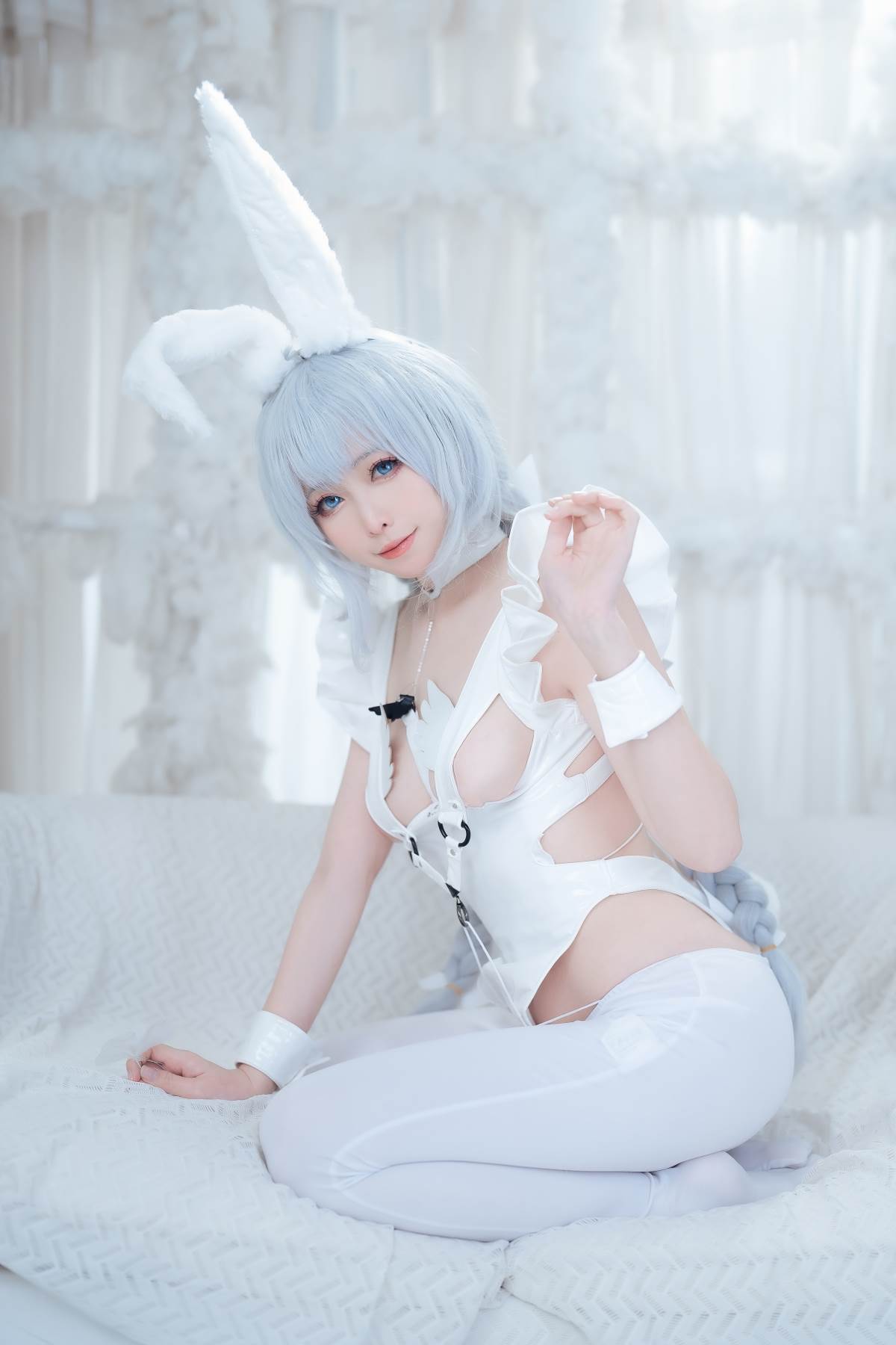 樱岛嗷一 – 恶毒兔女郎 Cosplay-第1张
