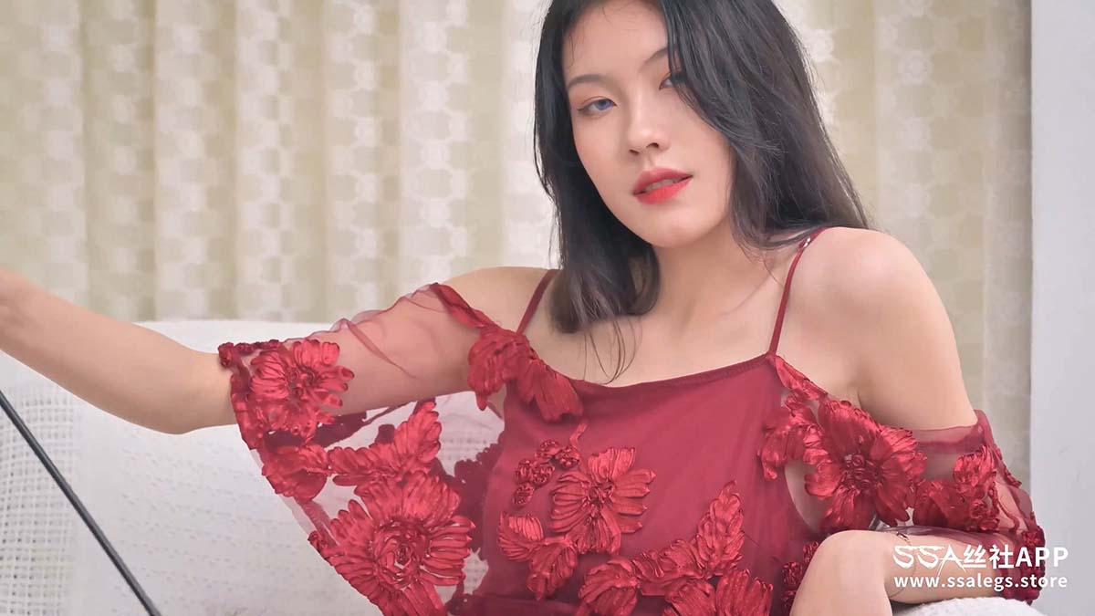 [SSA丝社]短片 NO.0147 素素 性感渔网袜 SSA丝社短片-第1张