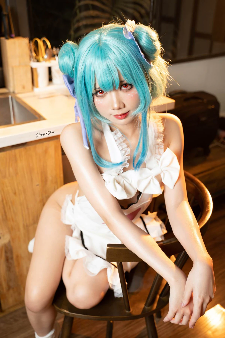 PoppaChan – Uruha Rushia Hololiv Cosplay-第1张