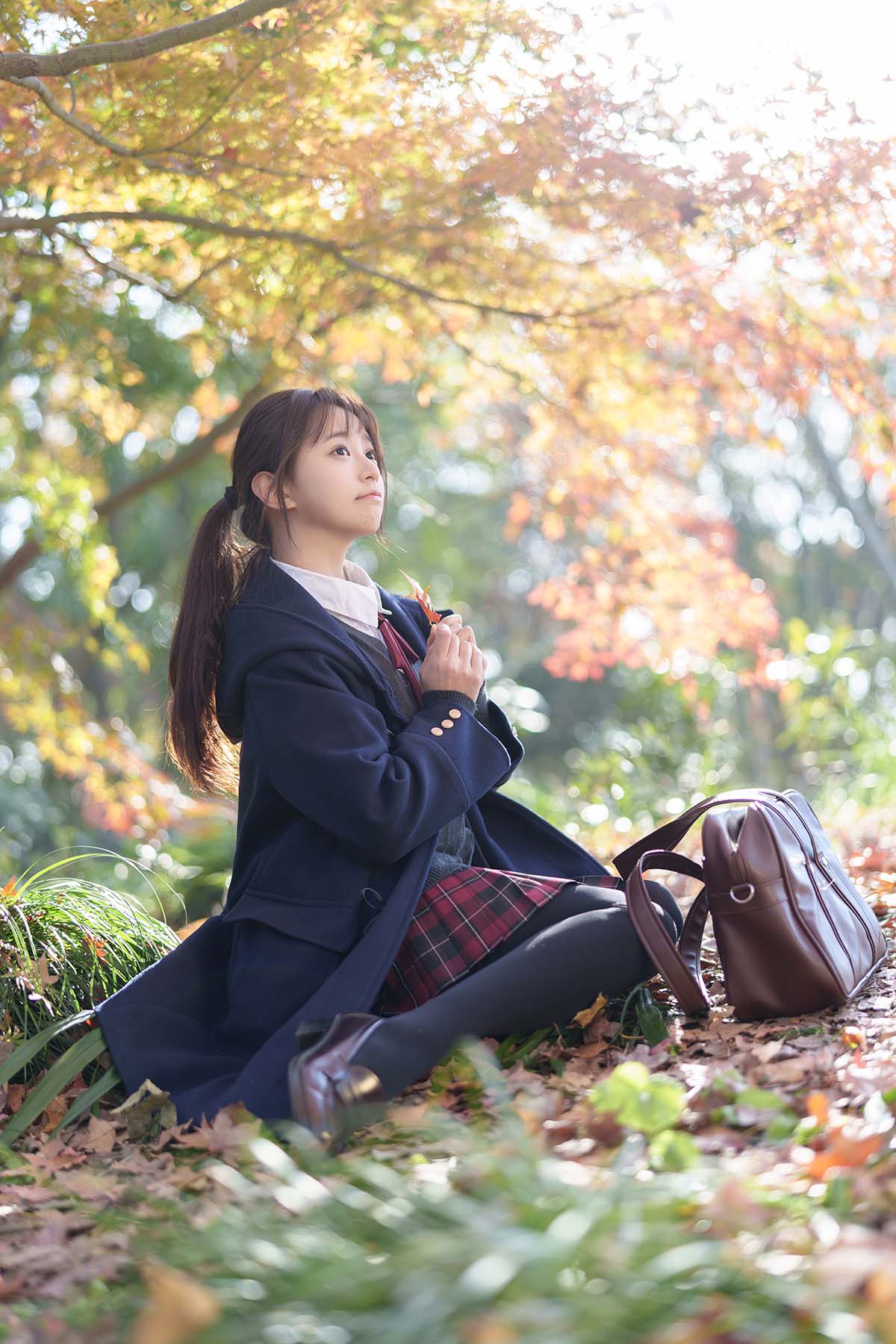 [YITUYU艺图语]2025.02.22 枫叶jk少女 小亿 YITUYU艺图语-第1张