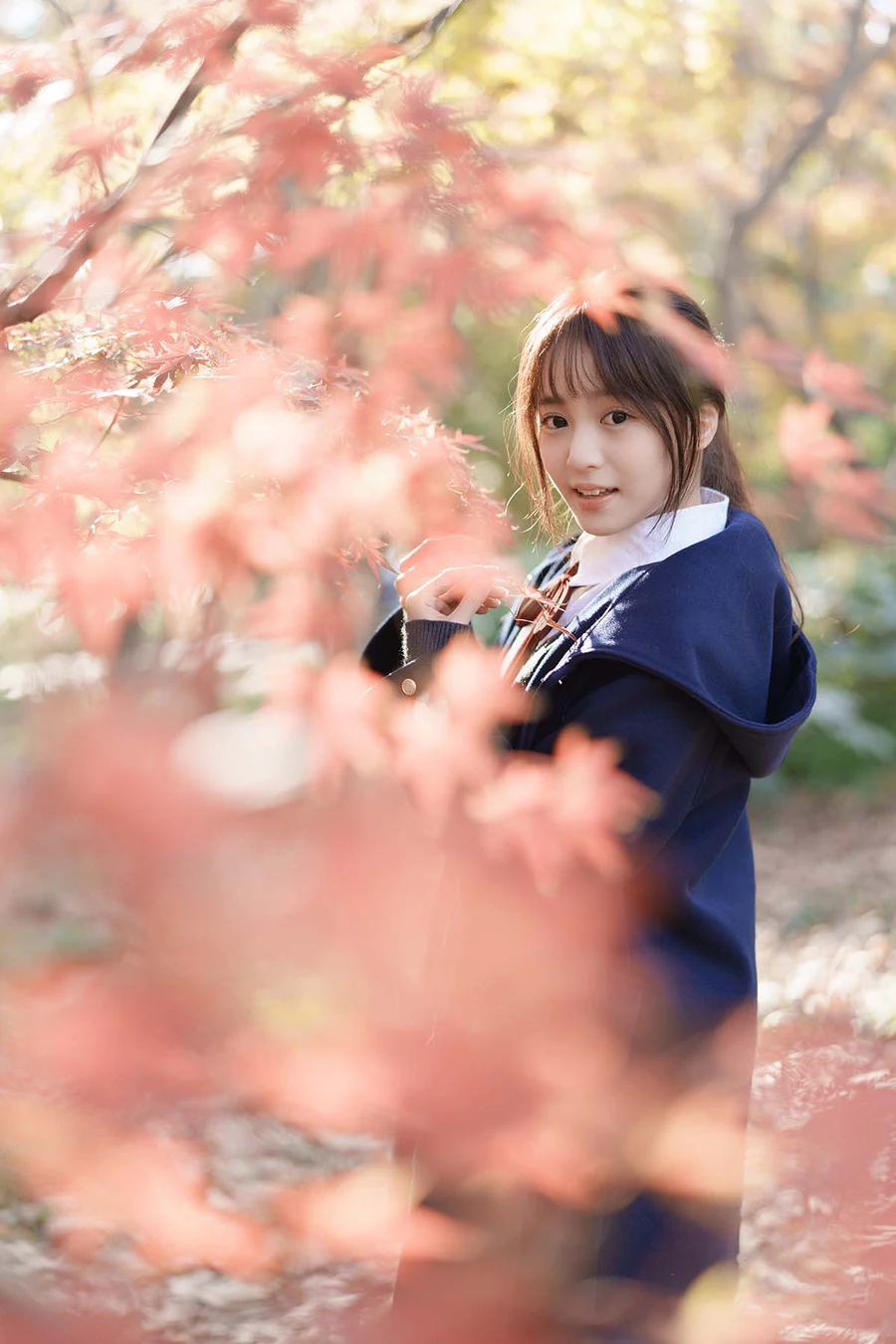 [YITUYU艺图语]2025.02.22 枫叶jk少女 小亿 YITUYU艺图语-第2张