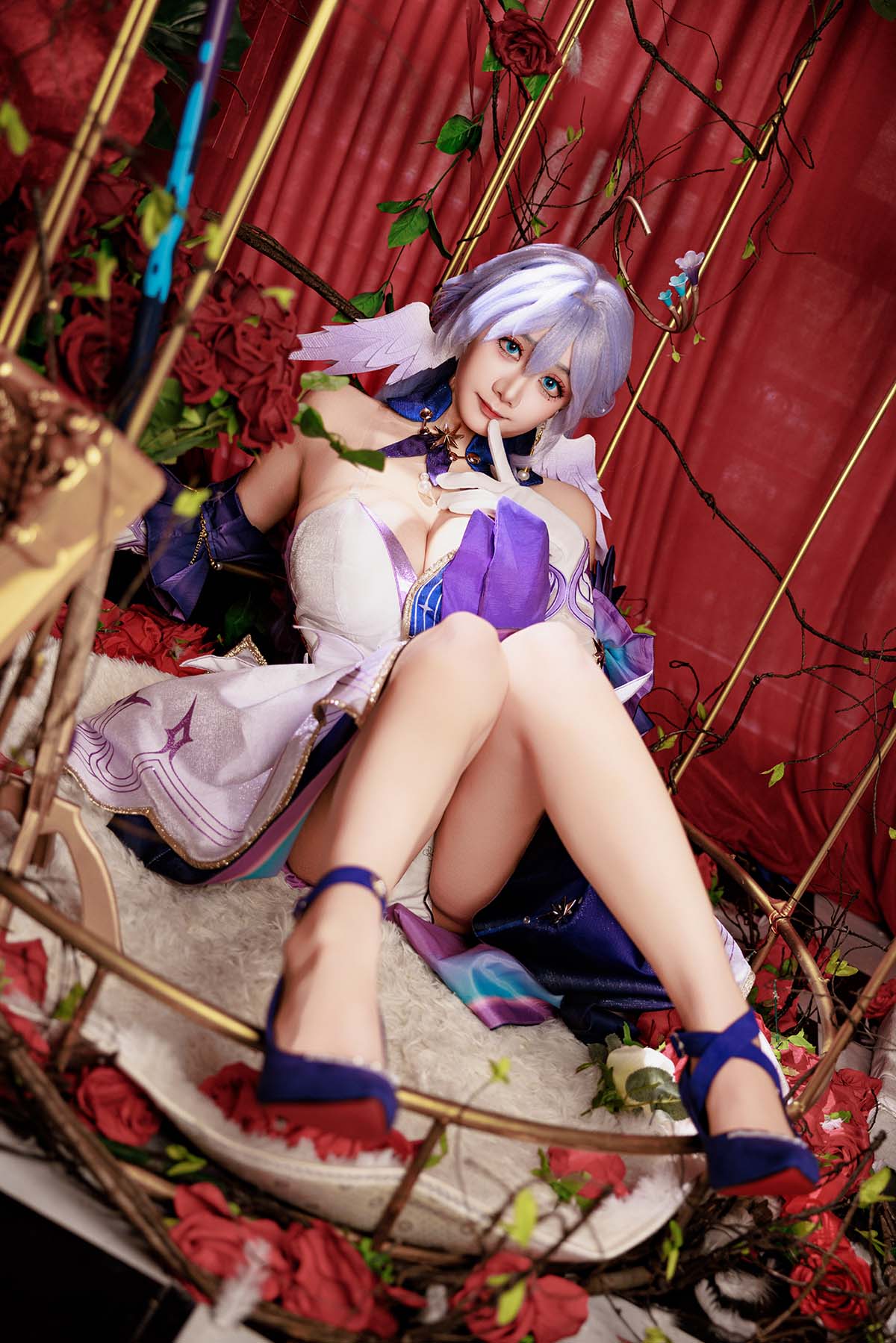 阿雪雪 – 崩坏：星穹铁道 知更鸟 Cosplay-第1张