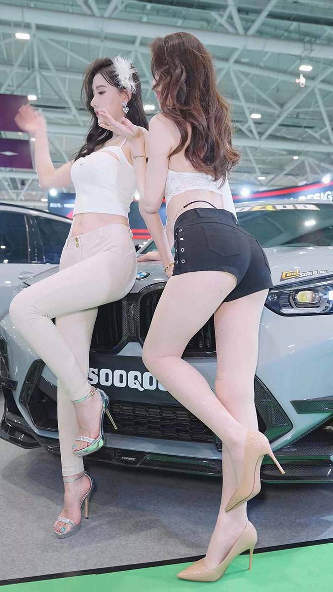 2024 深圳改装车展 Auto Salon 车模抖音网红随拍 46 街拍-第1张