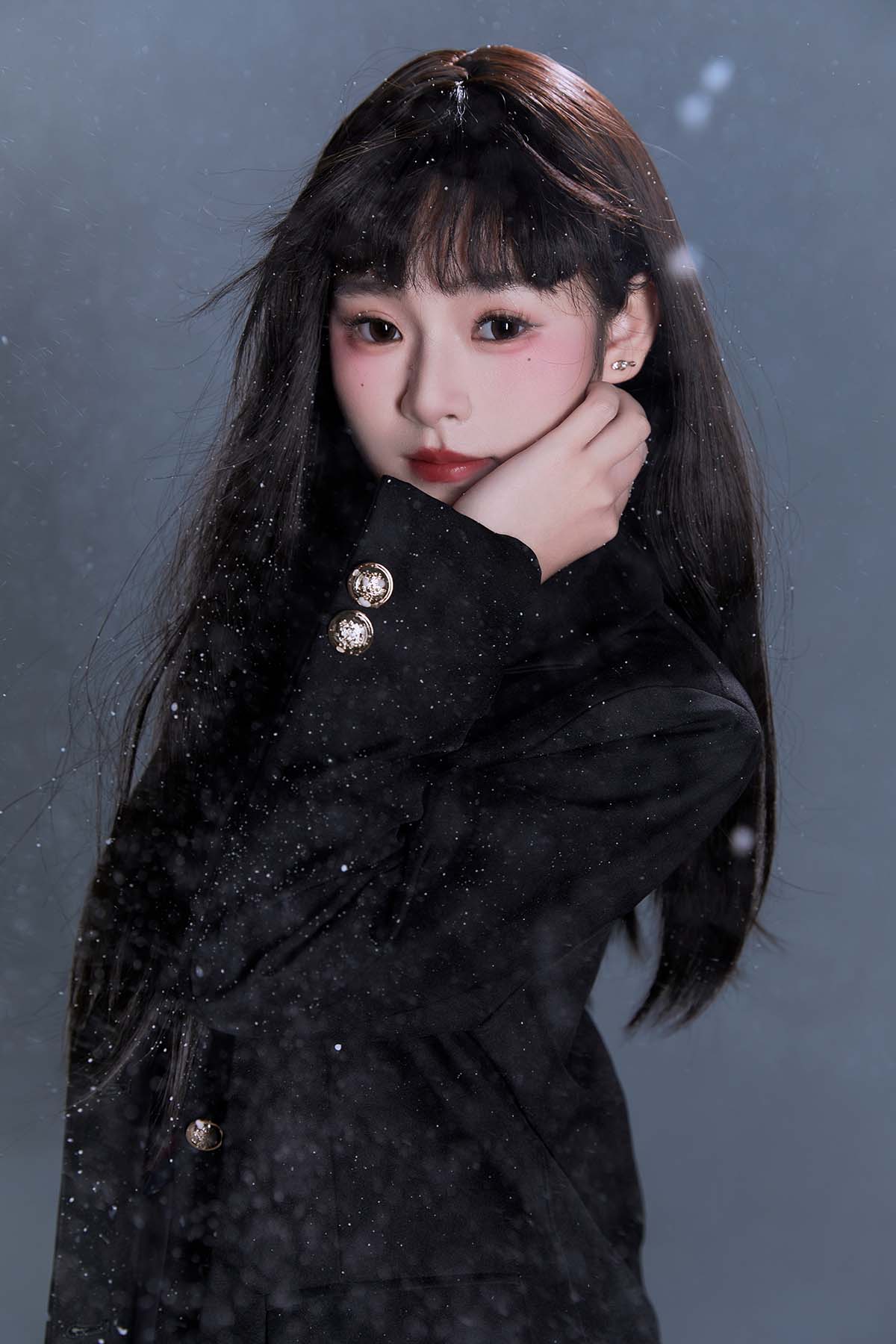 [YITUYU艺图语]2025.03.02 韩系雪景jk写真 啊丹 YITUYU艺图语-第1张