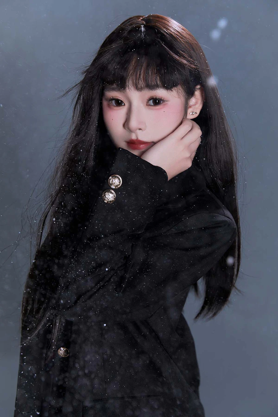 [YITUYU艺图语]2025.03.02 韩系雪景jk写真 啊丹 YITUYU艺图语-第1张