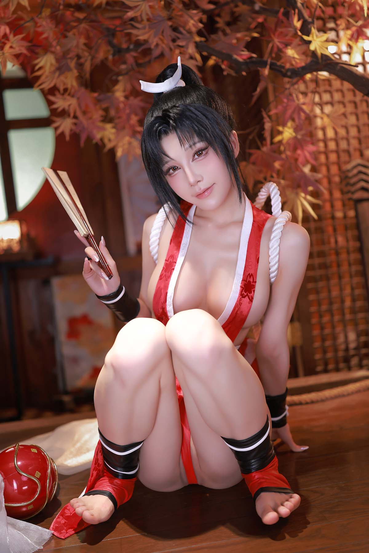 水淼aqua – 不知火舞 Cosplay-第1张