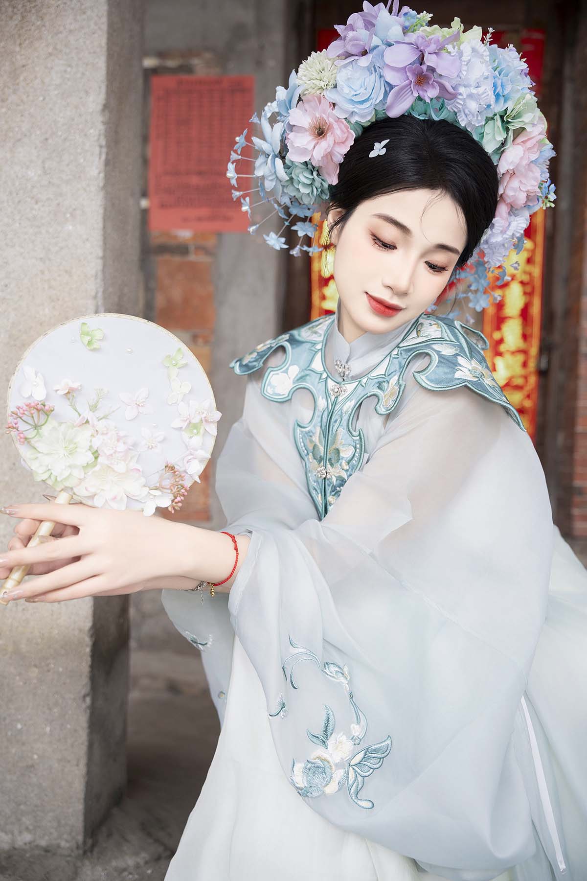 [YITUYU艺图语]2025.03.04 簪花少女 小葵 YITUYU艺图语-第2张