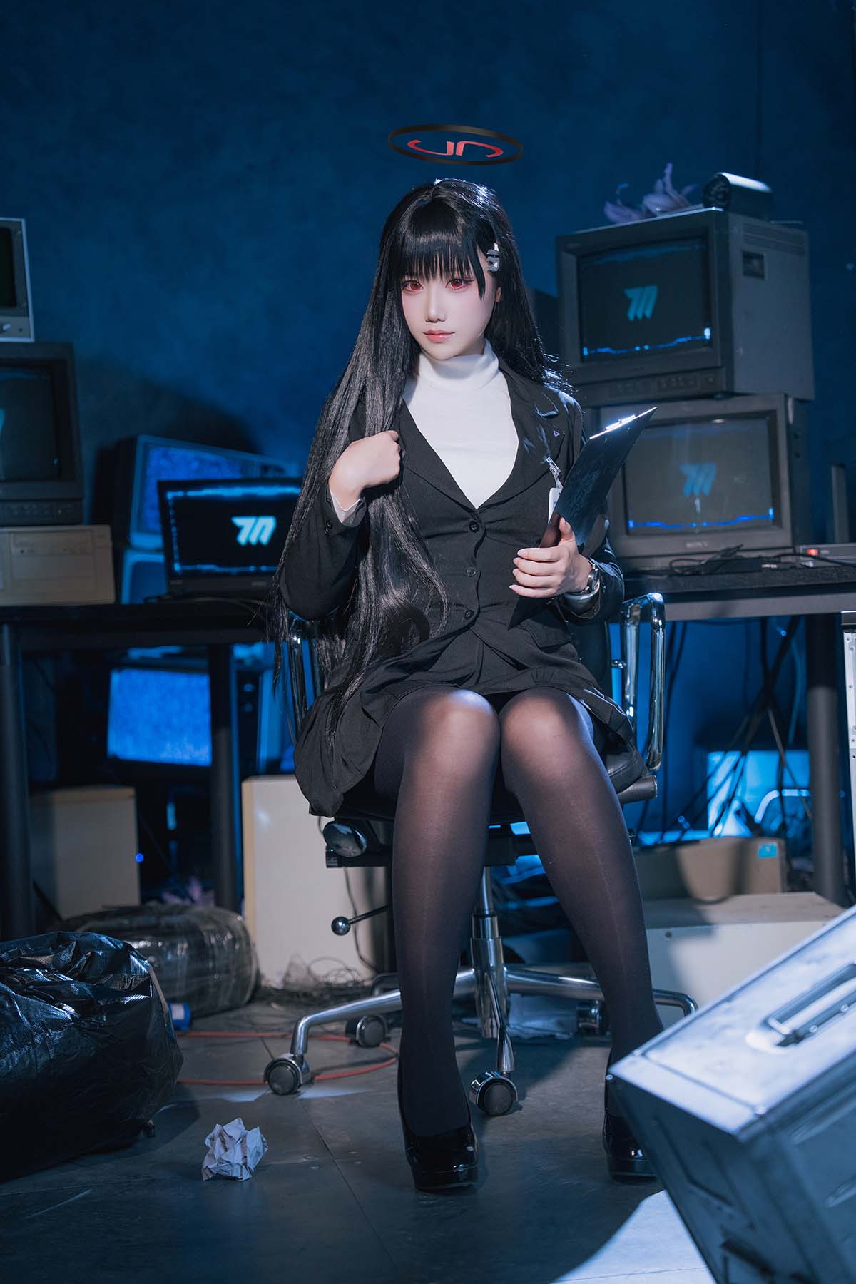lunananya – blue archive 調月リオ Cosplay-第1张