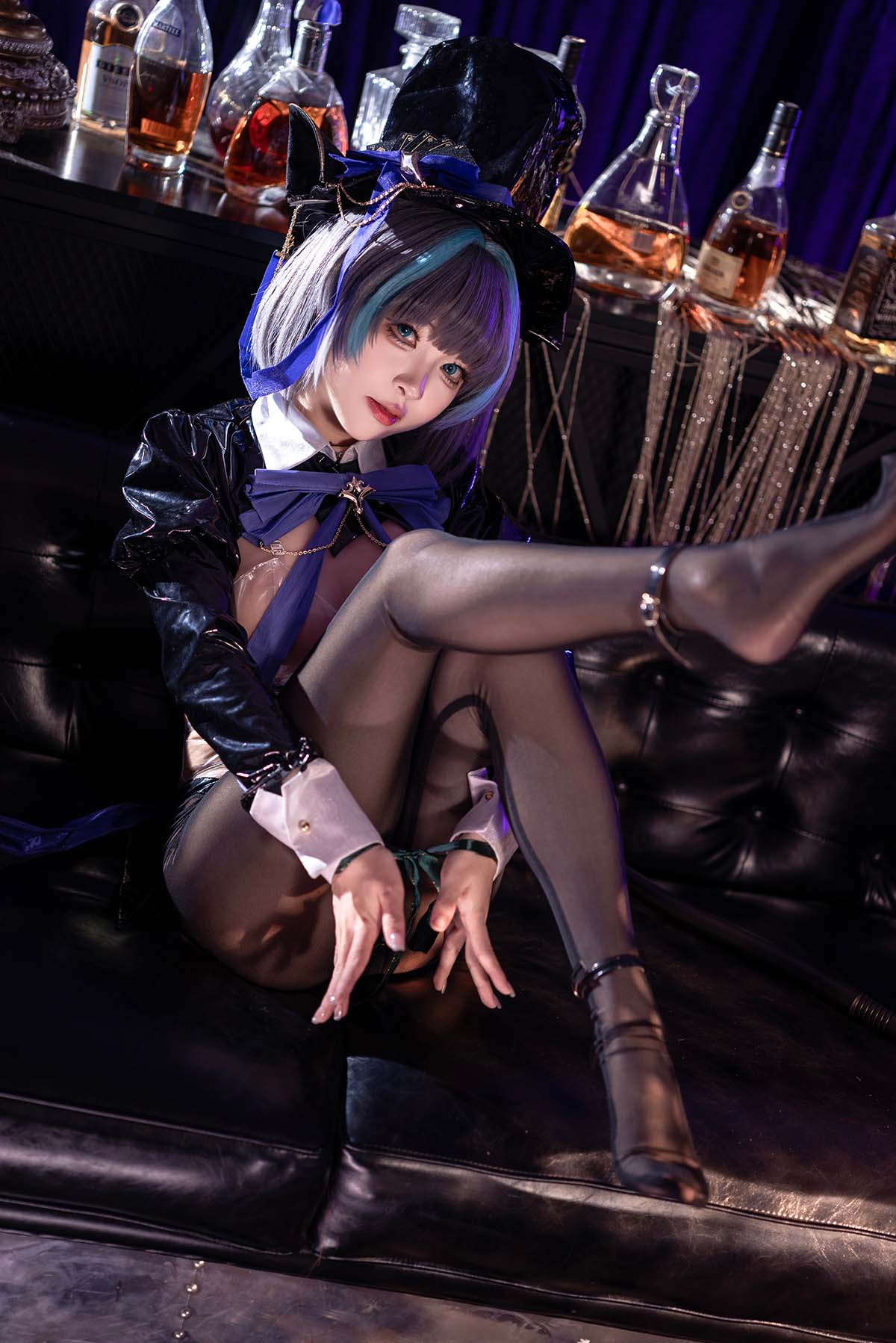 矢量鱼 – 柴郡魔术师 Cosplay-第1张