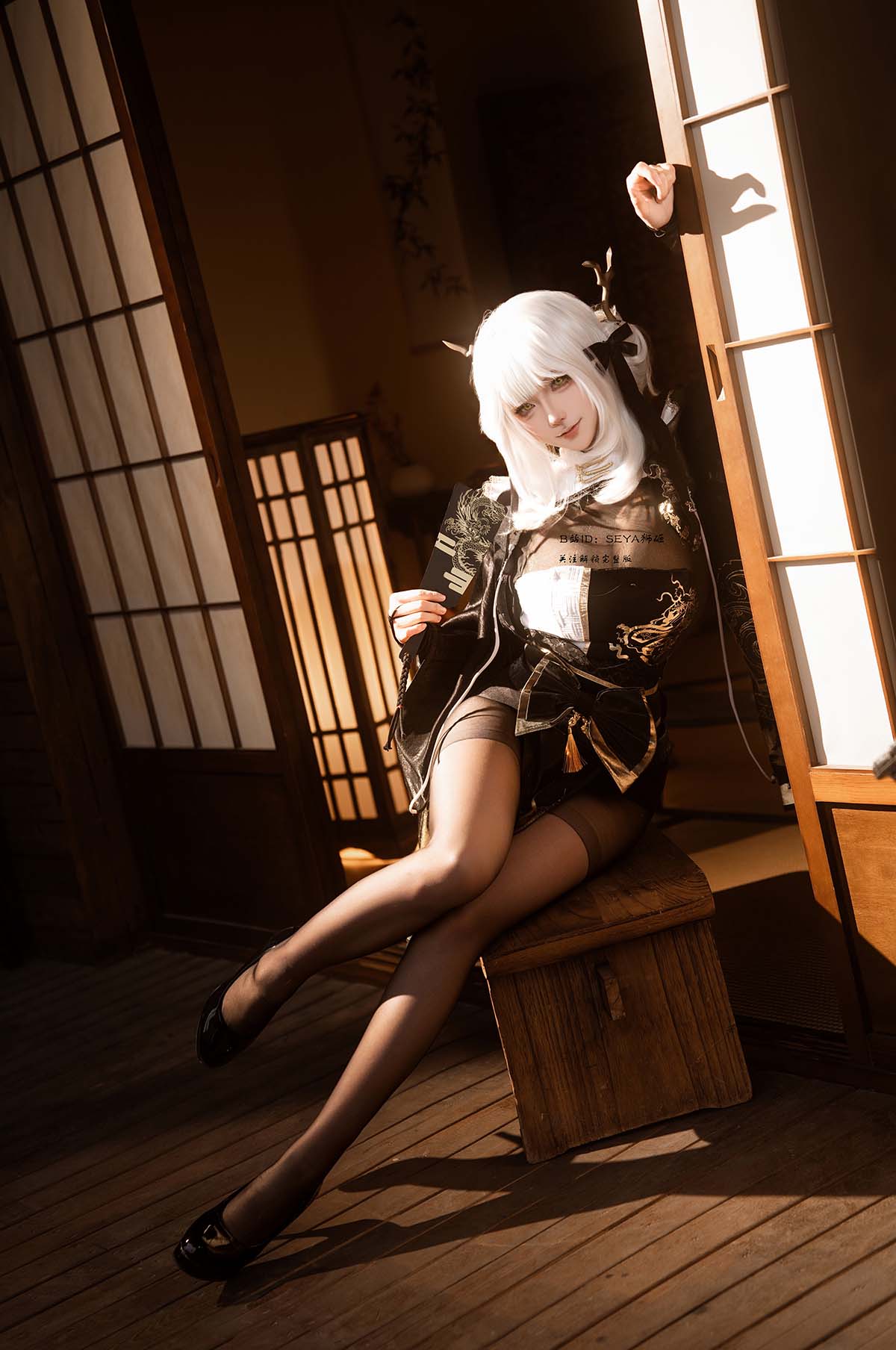 Seya-狮砸 – Nikke 布兰儿和服 Cosplay-第1张