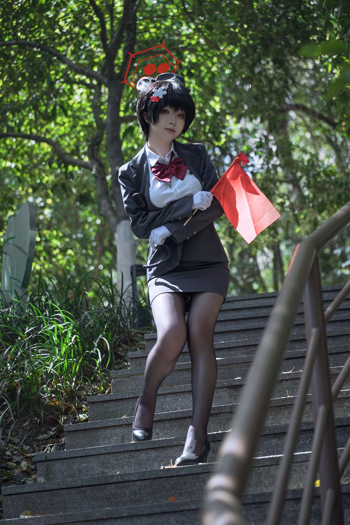 矢量鱼 – 椿导游 Cosplay-第1张