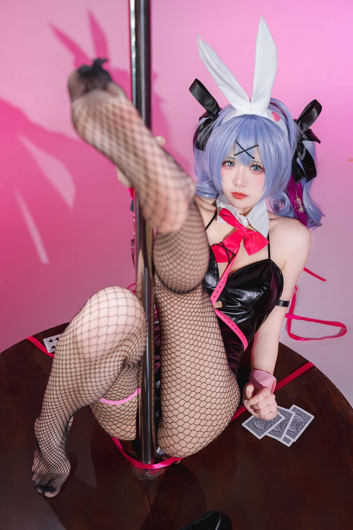 九柒喵 – 初音兔子洞 Cosplay-第1张