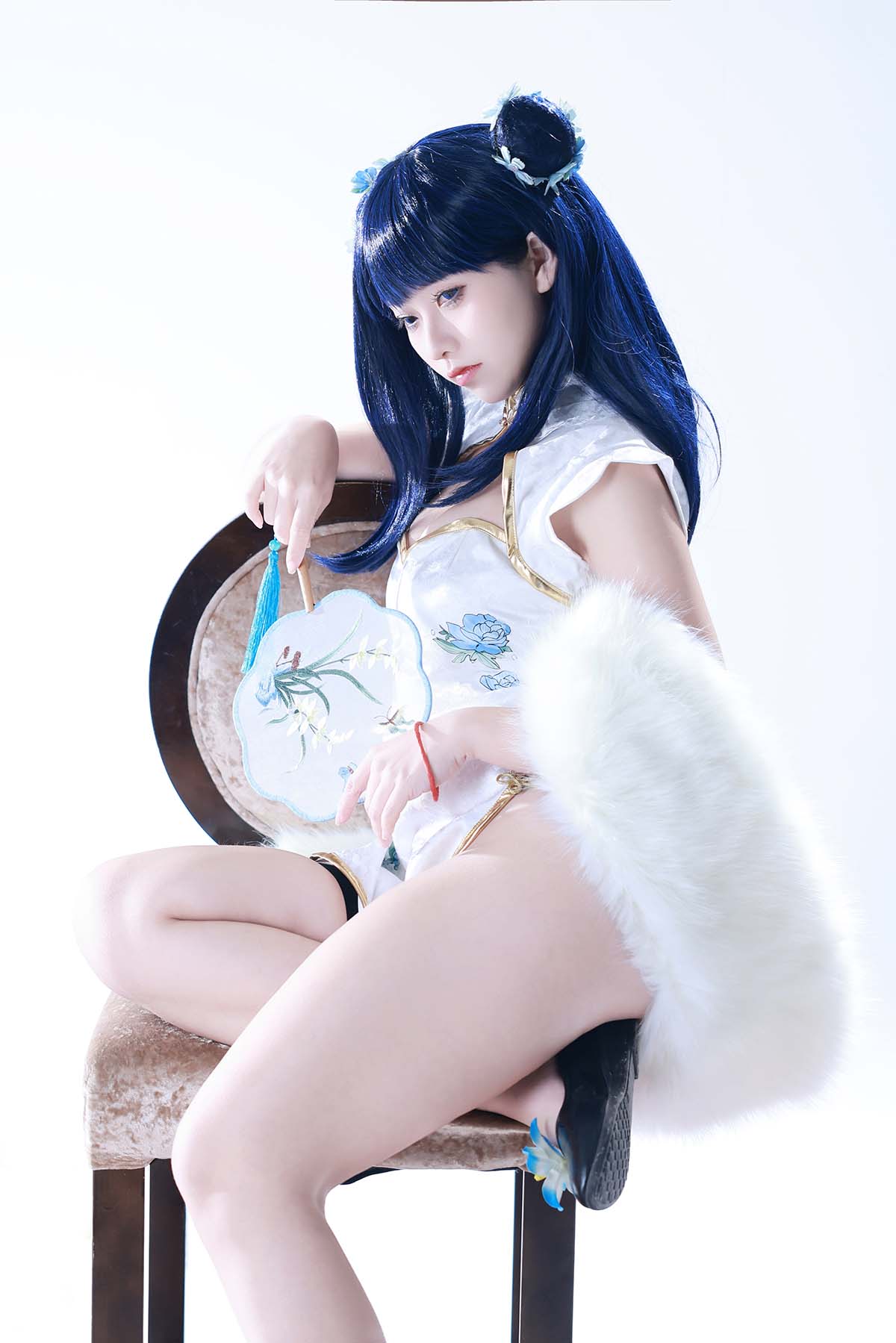 G44不会受伤 – 宝多六花旗袍 Cosplay-第1张