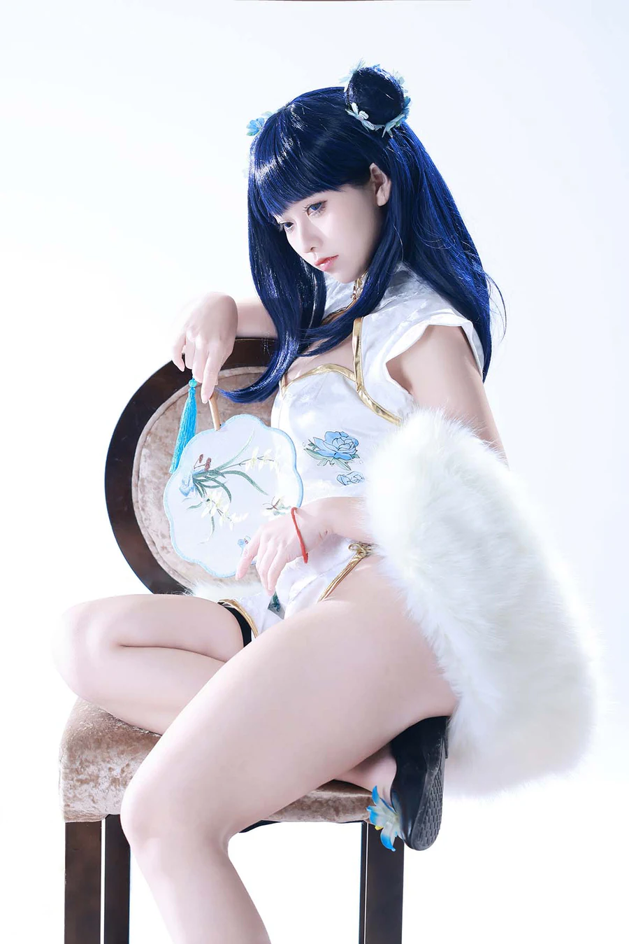 G44不会受伤 – 宝多六花旗袍 Cosplay-第1张