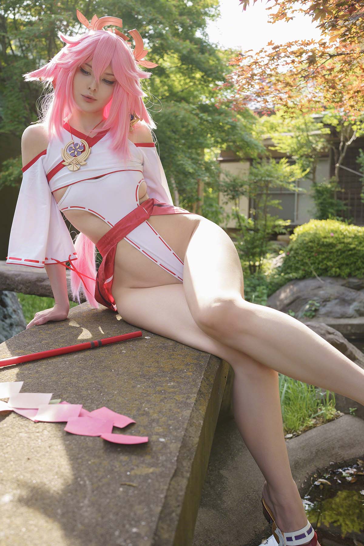 Vinnegal – YaeMiko Cosplay-第1张