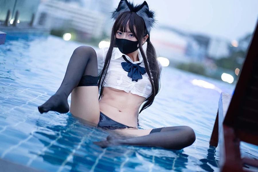 三水子 – 生徒会长 Cosplay-第1张