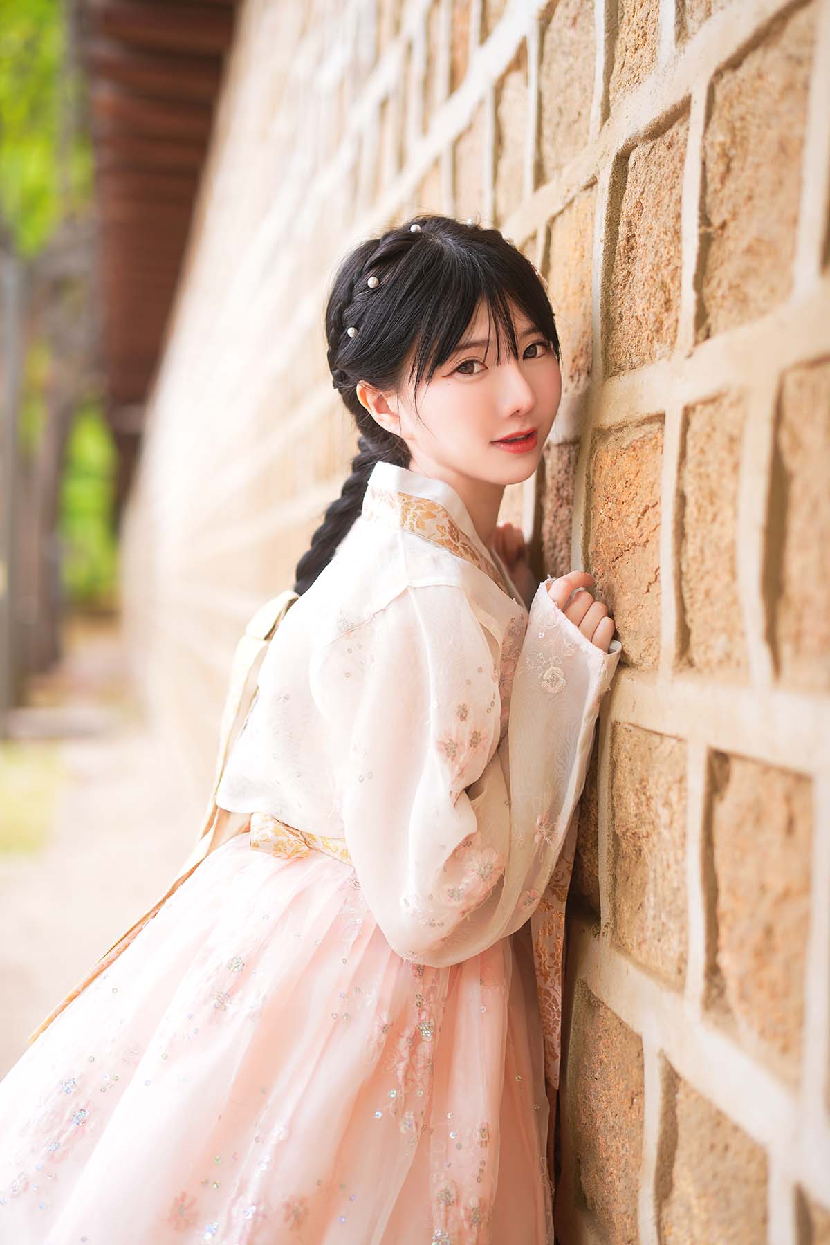 Sally Dorasnow – New Year Hanbok Cosplay-第1张