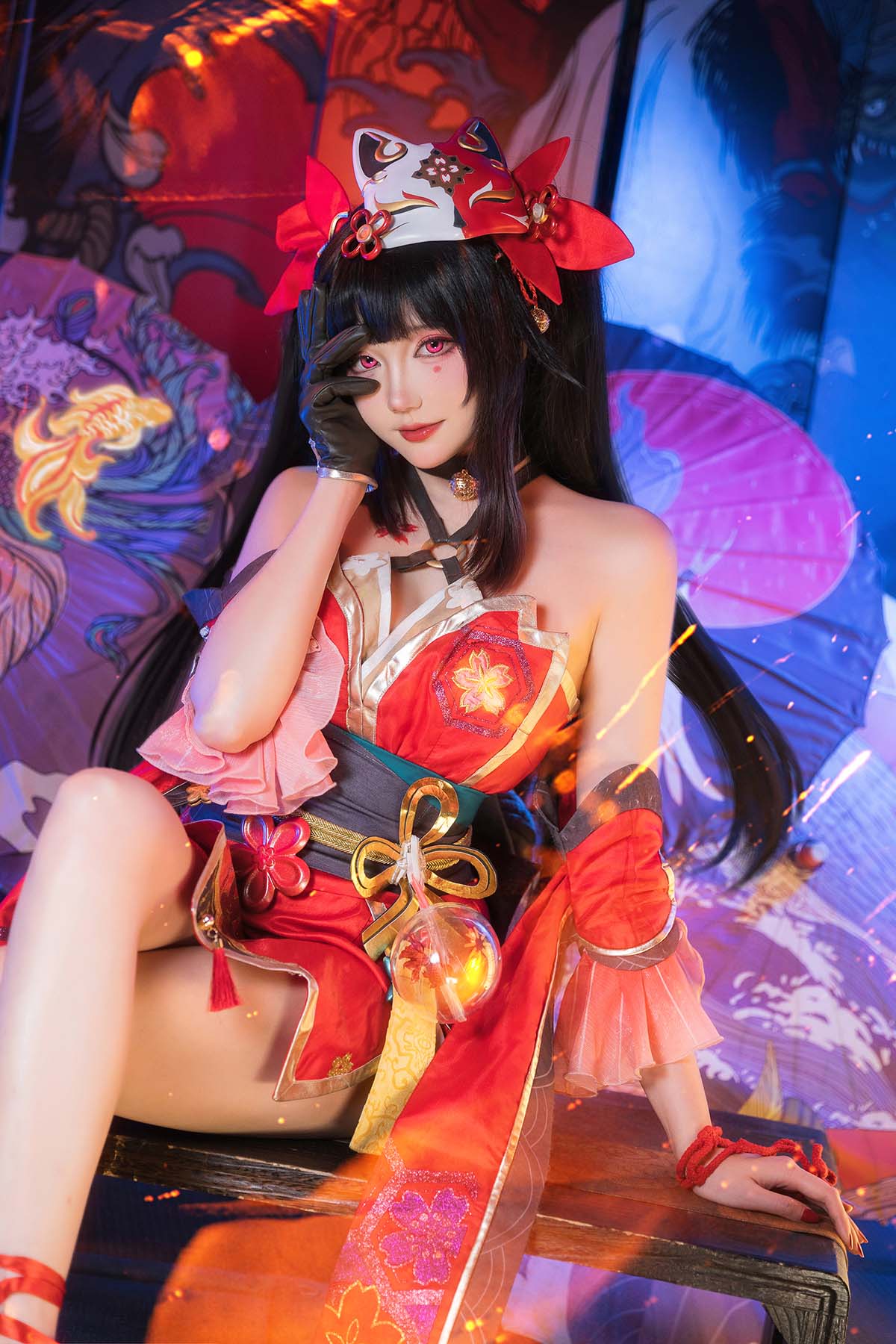 瓜希酱 – 崩坏星穹铁道 花火 Cosplay-第1张