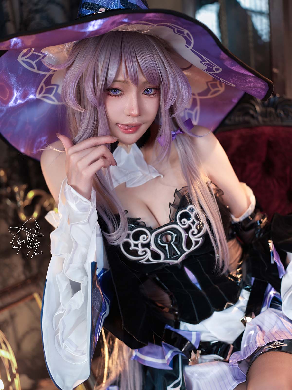 Machi馬吉 – The Herta Cosplay-第1张