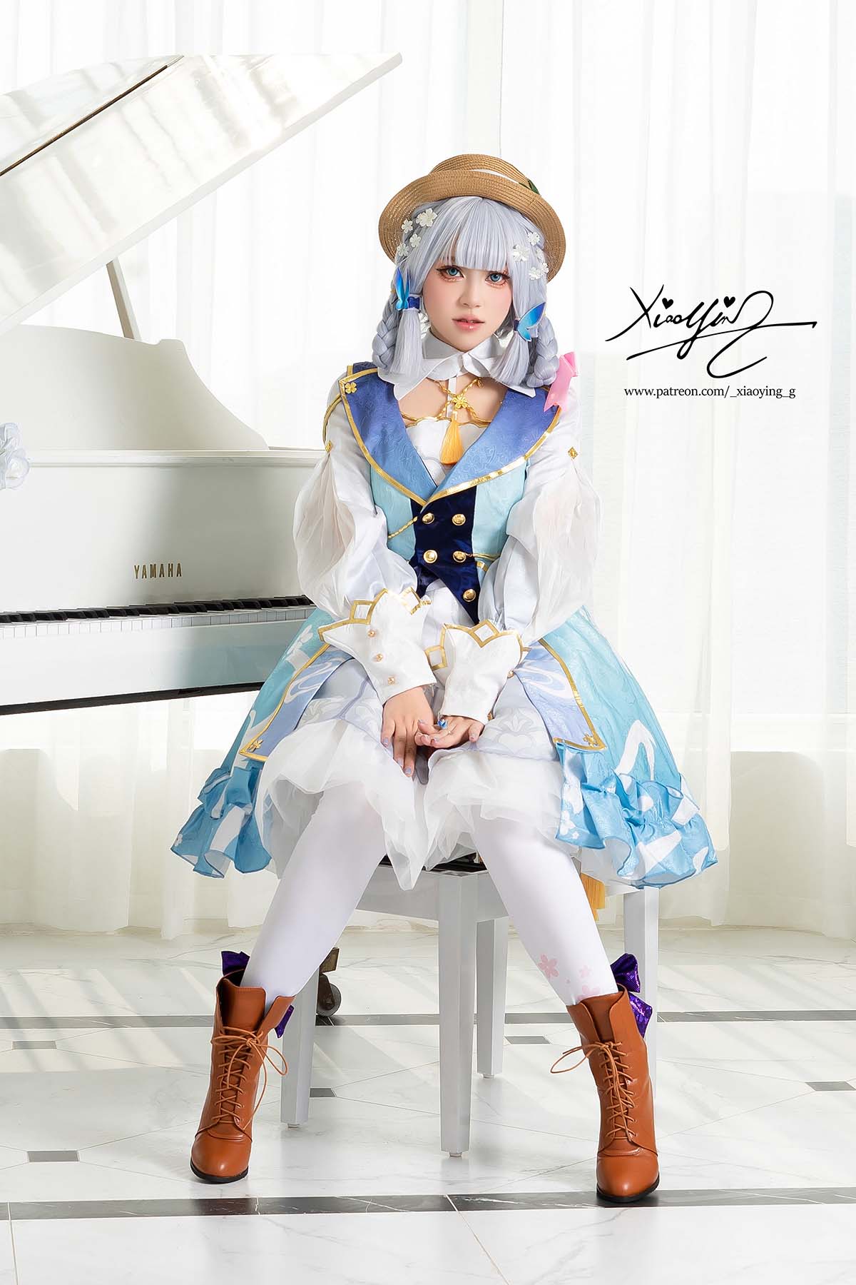 小樱 – Ayaka Cosplay-第1张