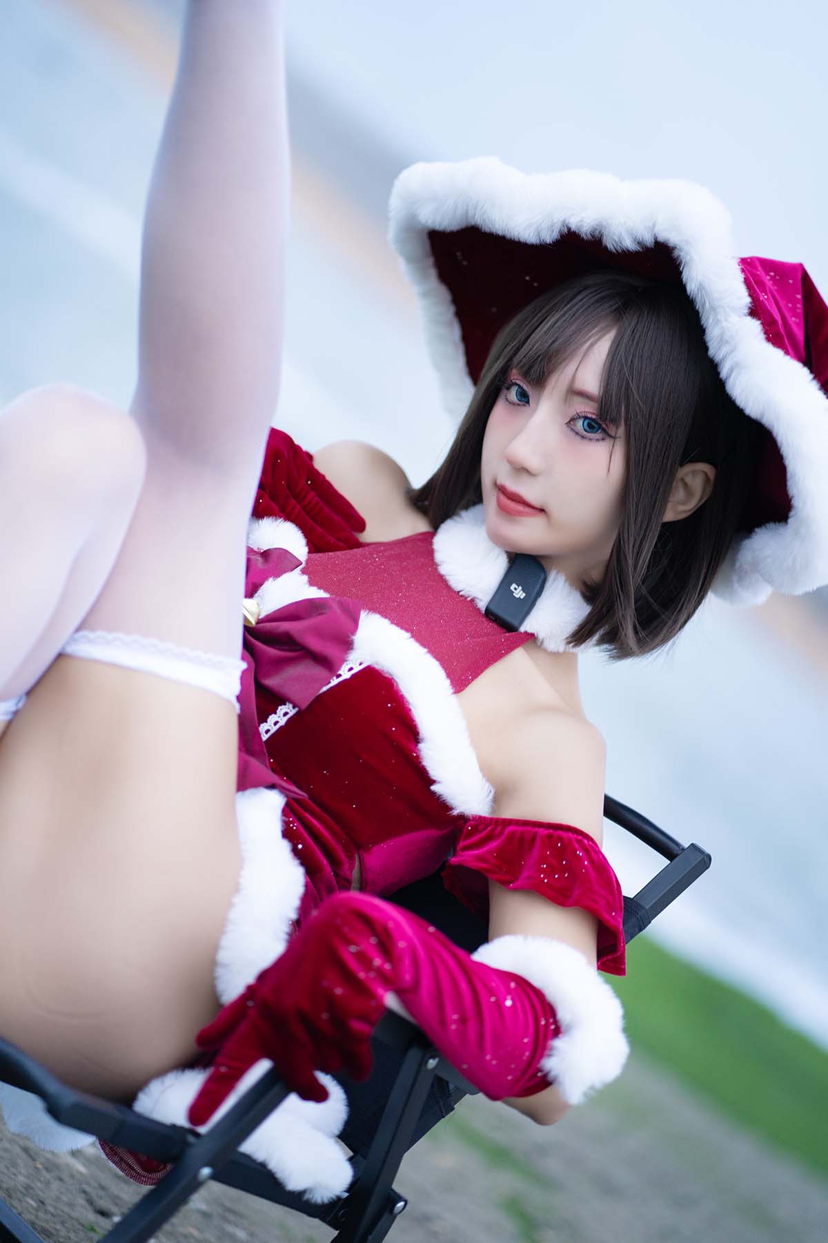 三水子 – 圣诞小裙子 Cosplay-第1张