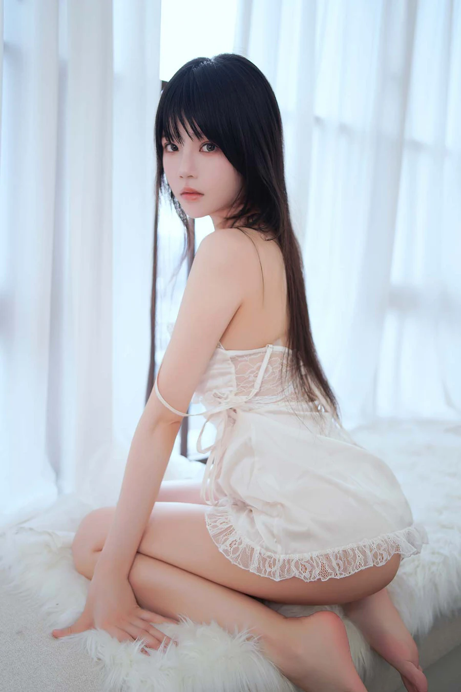桜桃喵 – 奶油盛宴 Cosplay-第1张