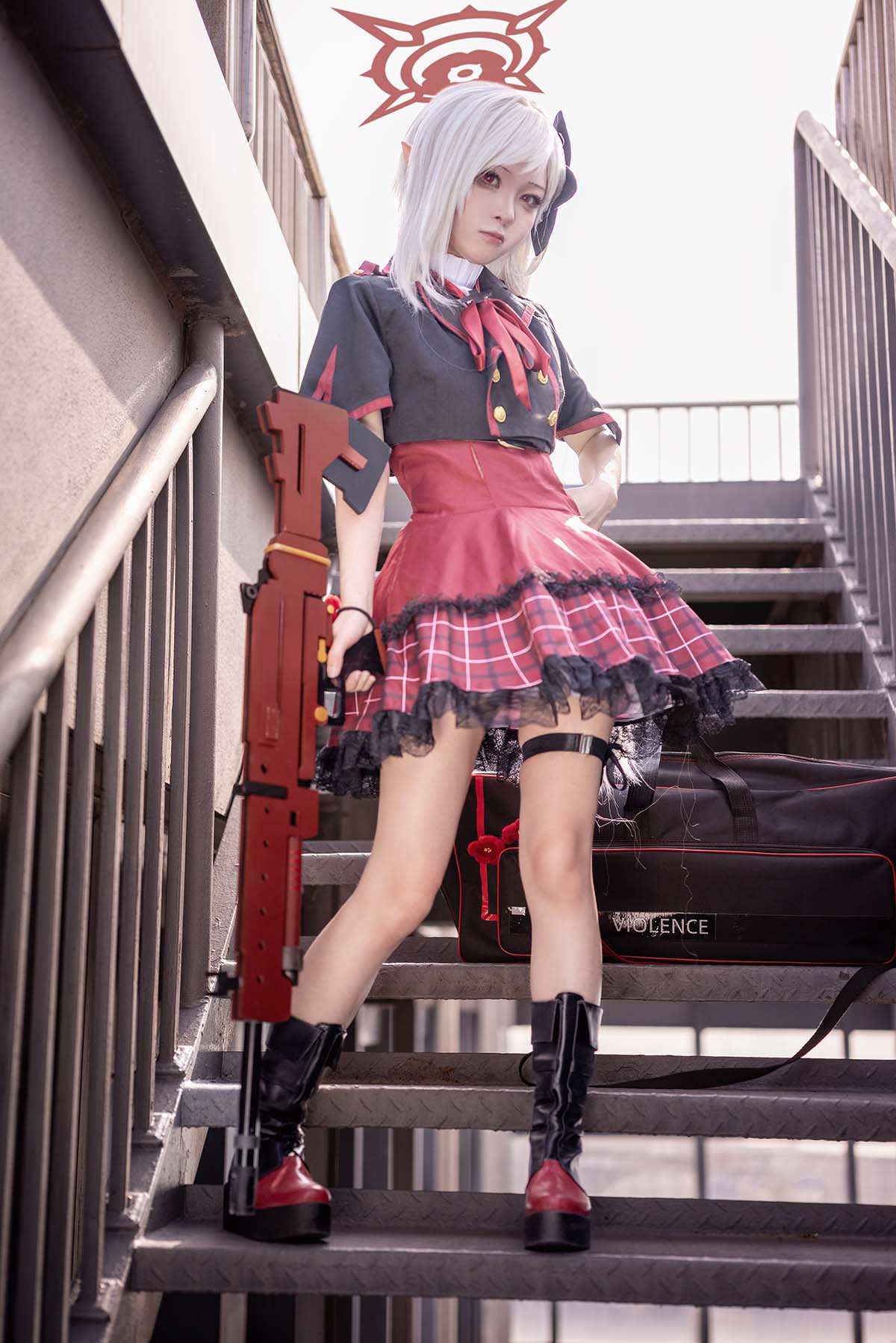 矢量鱼 – 睦 Cosplay-第1张