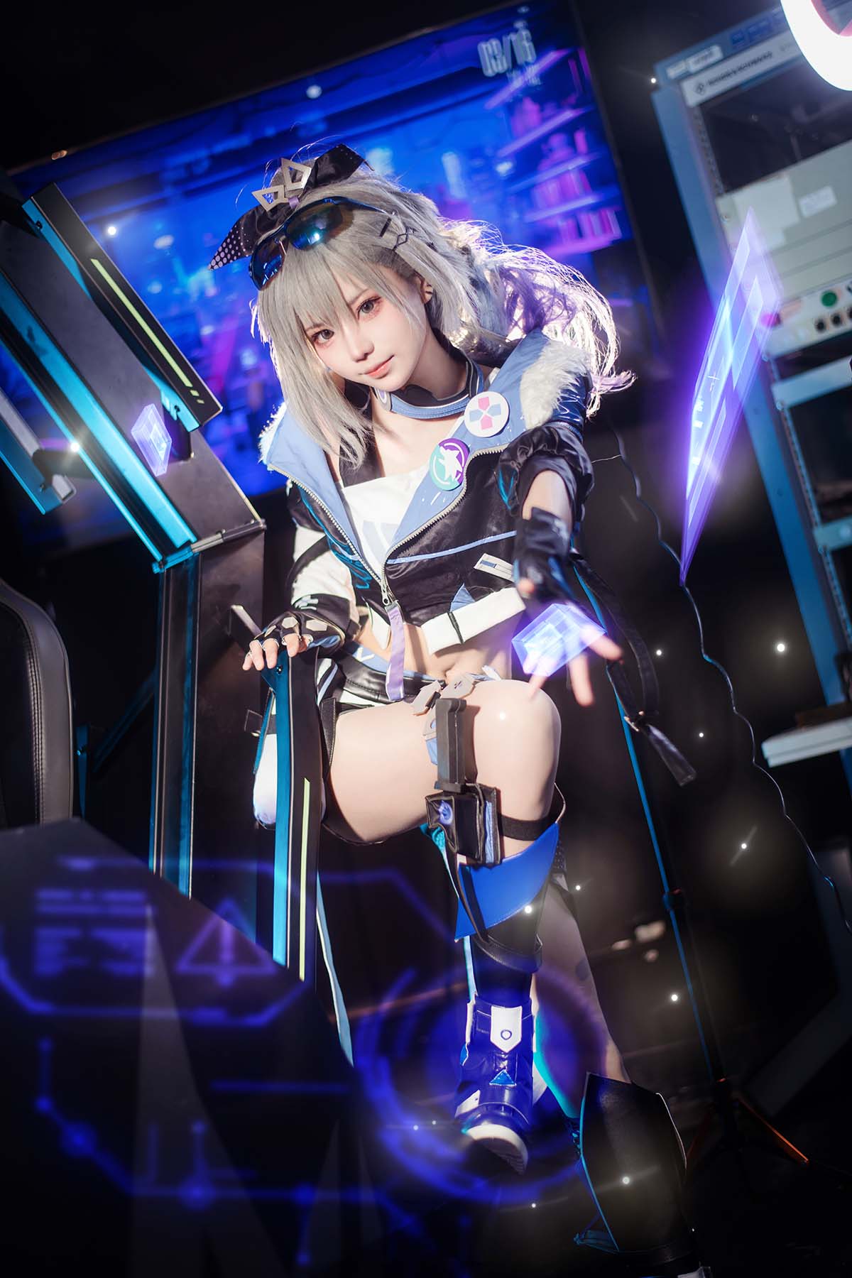 花柒Hana – 崩坏：星穹铁道 银狼 Cosplay-第1张