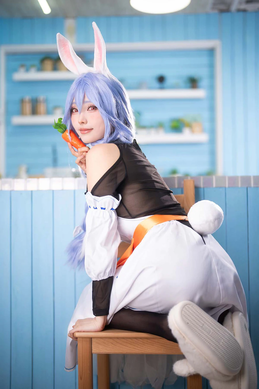 Ely_eee(ElyEE子) – Usada Pekora Mama Cosplay-第1张