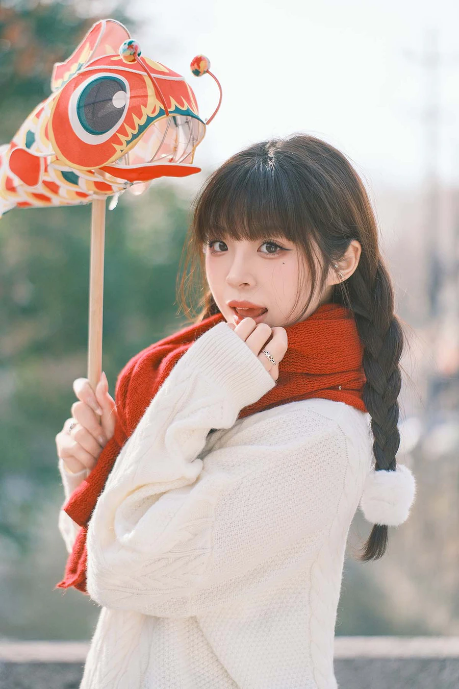 [YITUYU艺图语]2025.03.21 去老街拍一拍新年照 赛西西莉吗 YITUYU艺图语-第1张