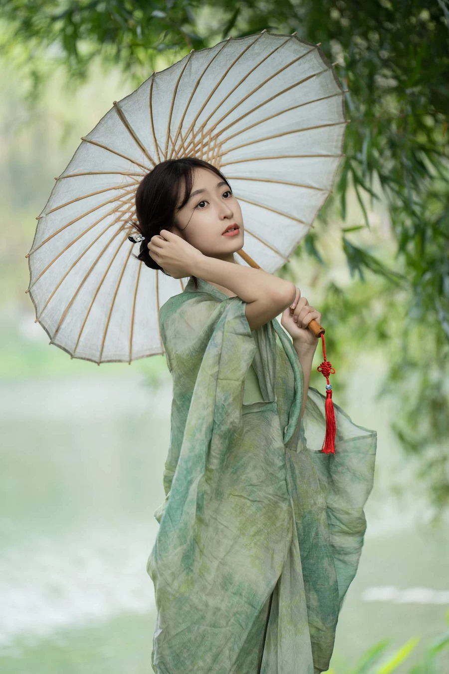 [YITUYU艺图语]2025.03.26 清冷绿色系新中式 小何 YITUYU艺图语-第1张