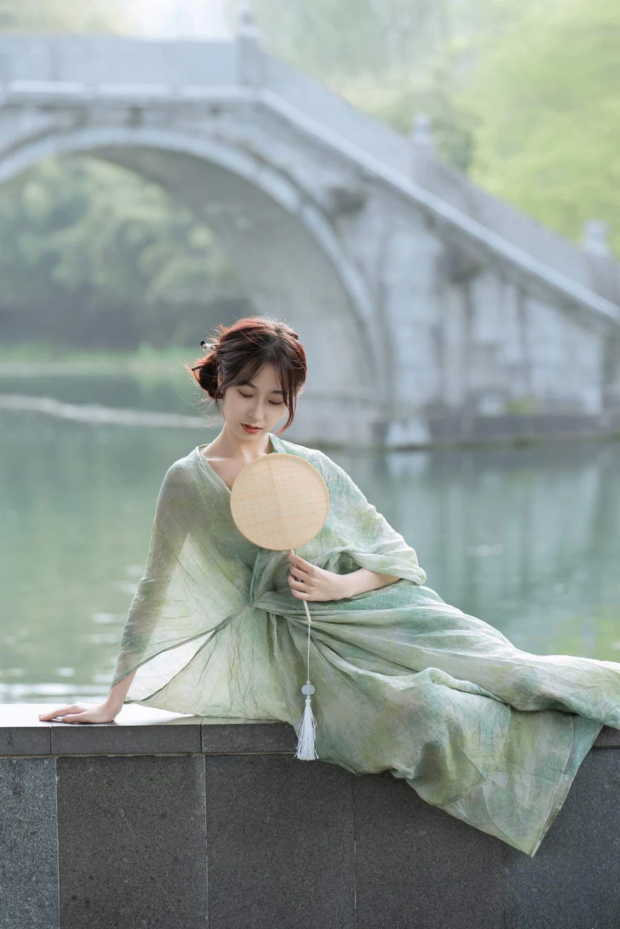 [YITUYU艺图语]2025.03.26 清冷绿色系新中式 小何 YITUYU艺图语-第2张