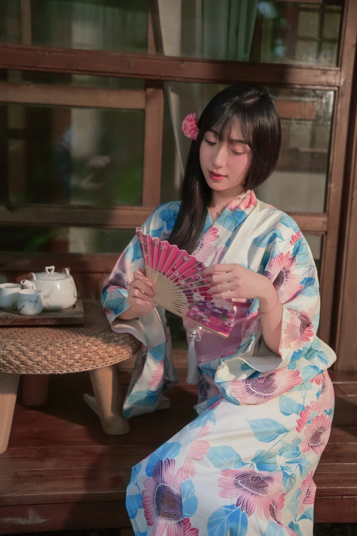[YITUYU艺图语]2025.03.26 和服少女的日系松弛感瞬间 KK YITUYU艺图语-第2张