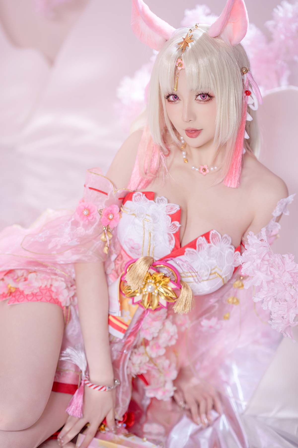 星之迟迟 – 永劫无间-胡桃樱云天女 Cosplay-第1张