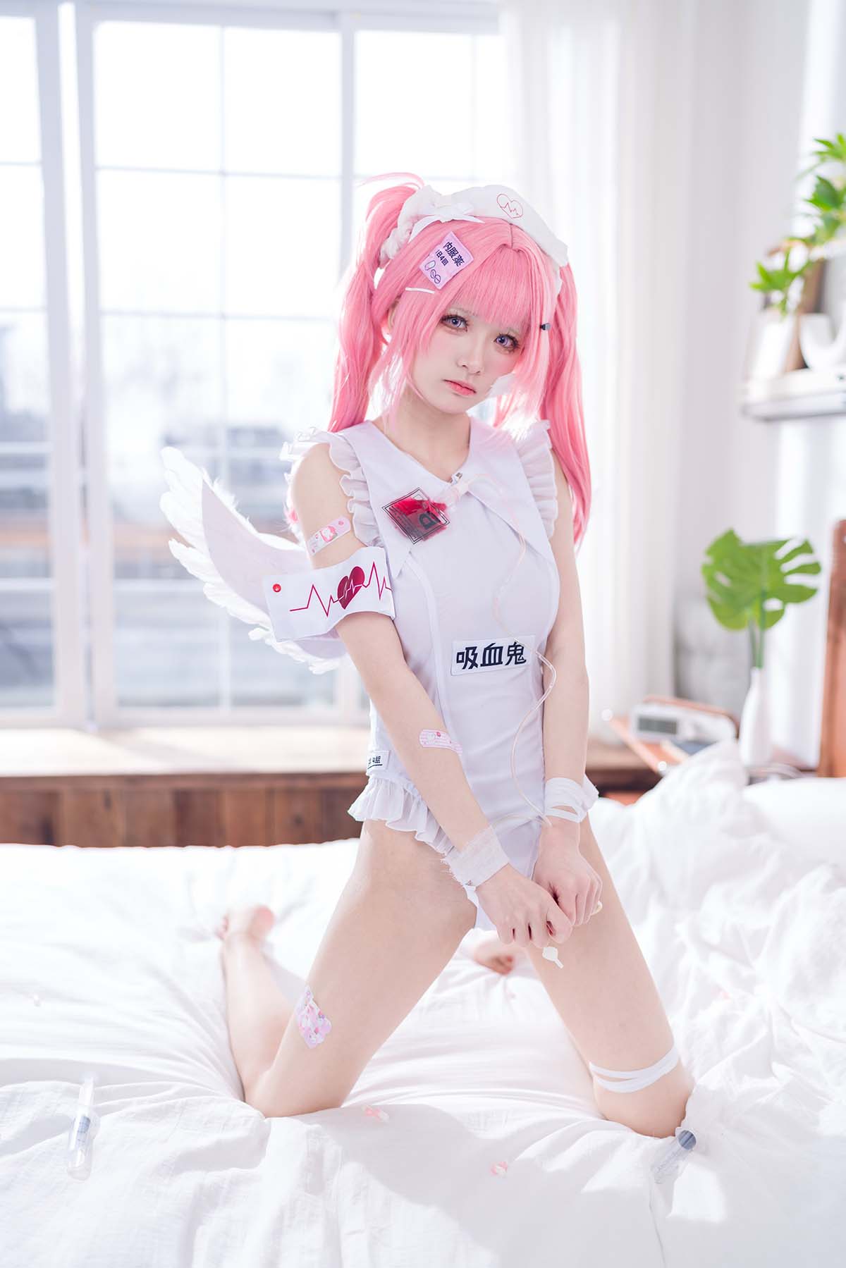 九柒喵 – 小护士针筒 Cosplay-第1张